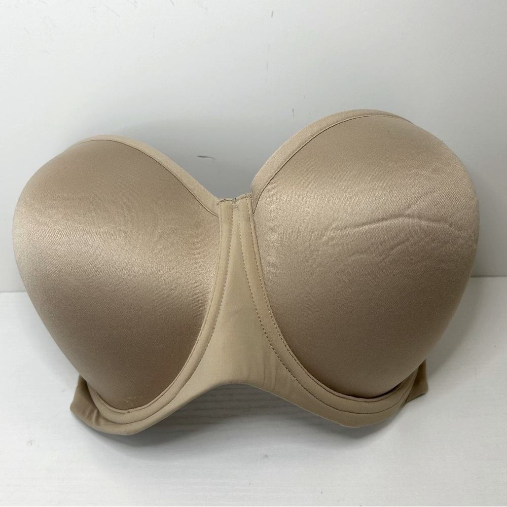THIRDLOVE Classic Strapless Neutral Tan Bra 32G